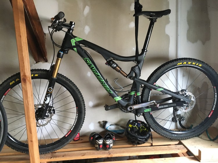 Stolen Santa Cruz mountain bike